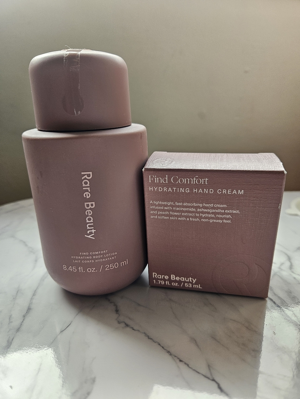 Rare Beauty Hydrating Hand Cream & Lotion Set